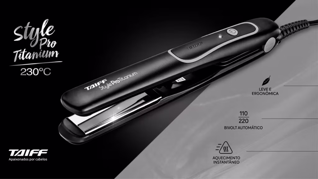 chapinha Taiff Style Pro Titanium Bivolt