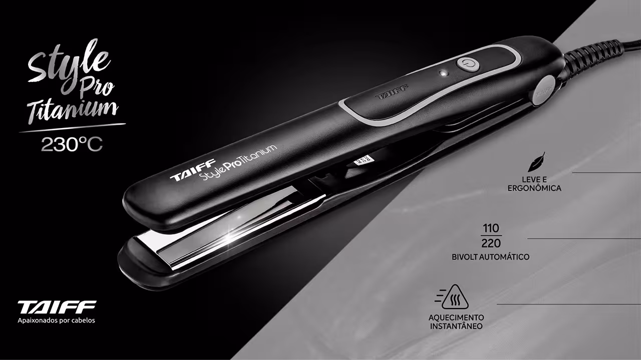 chapinha Taiff Style Pro Titanium Bivolt