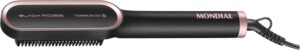 escova alisadora Mondial Black Rose EA-07