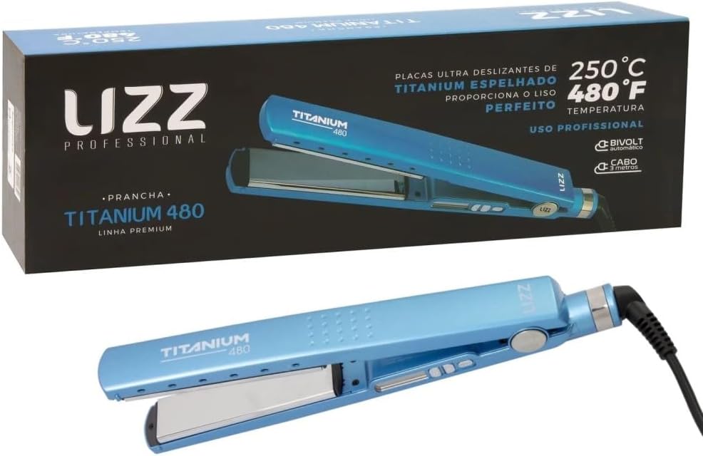 Chapinha Lizz Professional Titanium azul