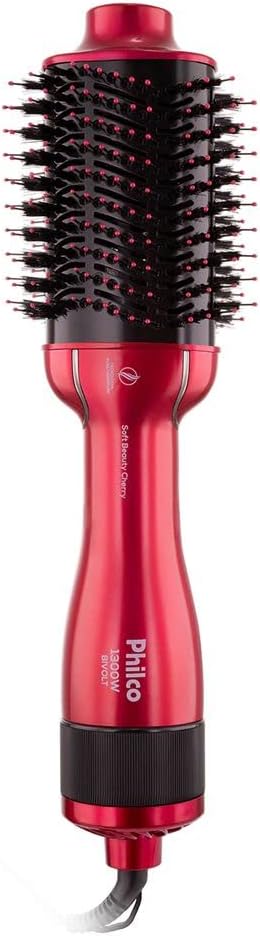 Escova secadora Philco PEC13 Soft Beauty Cherry rosa