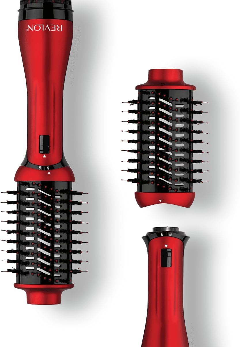 Escova secadora Revlon Volumizer Plus Celebrate vermelha