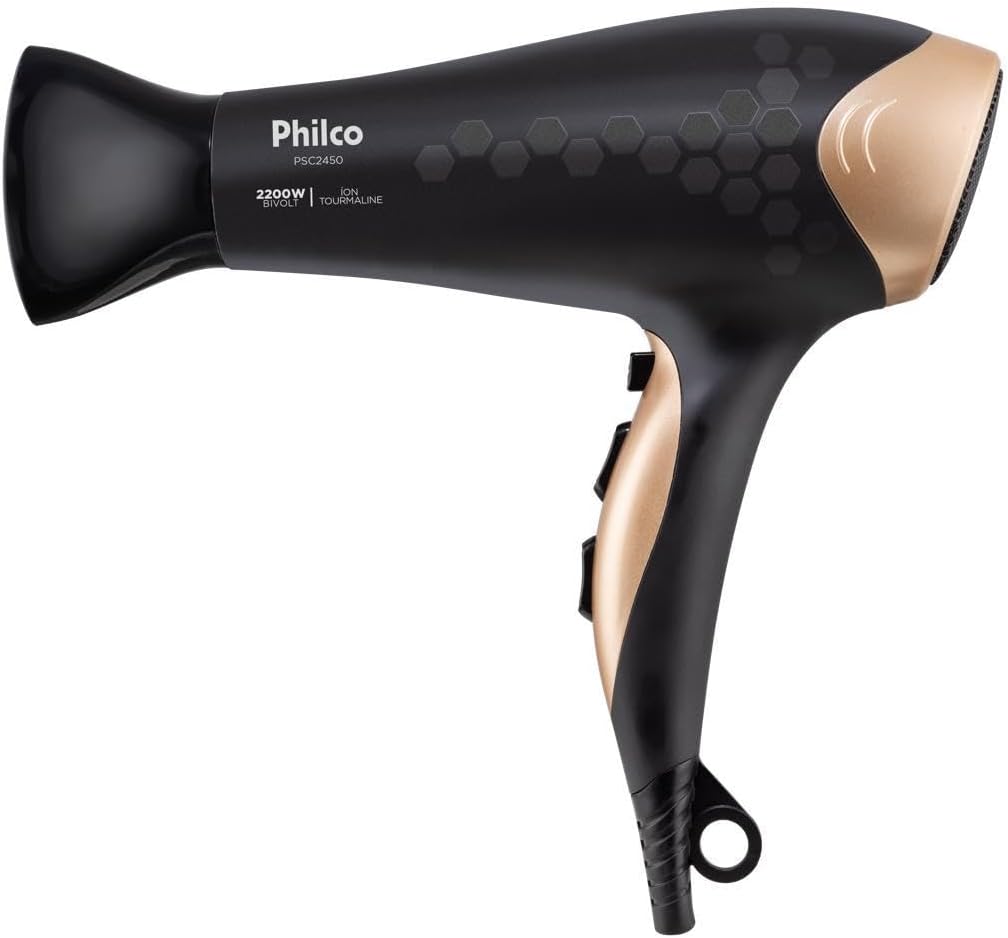 Secador de cabelo Philco PSC2450 íons tourmaline