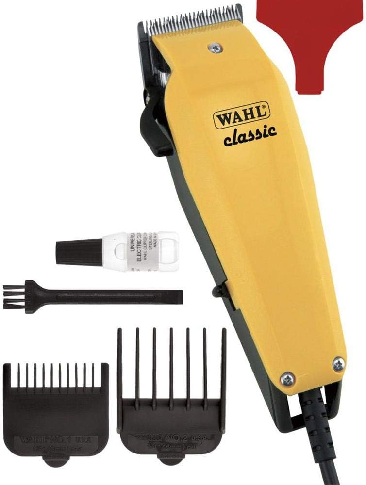 Máquina de cortar cabelo Wahl Classic amarela