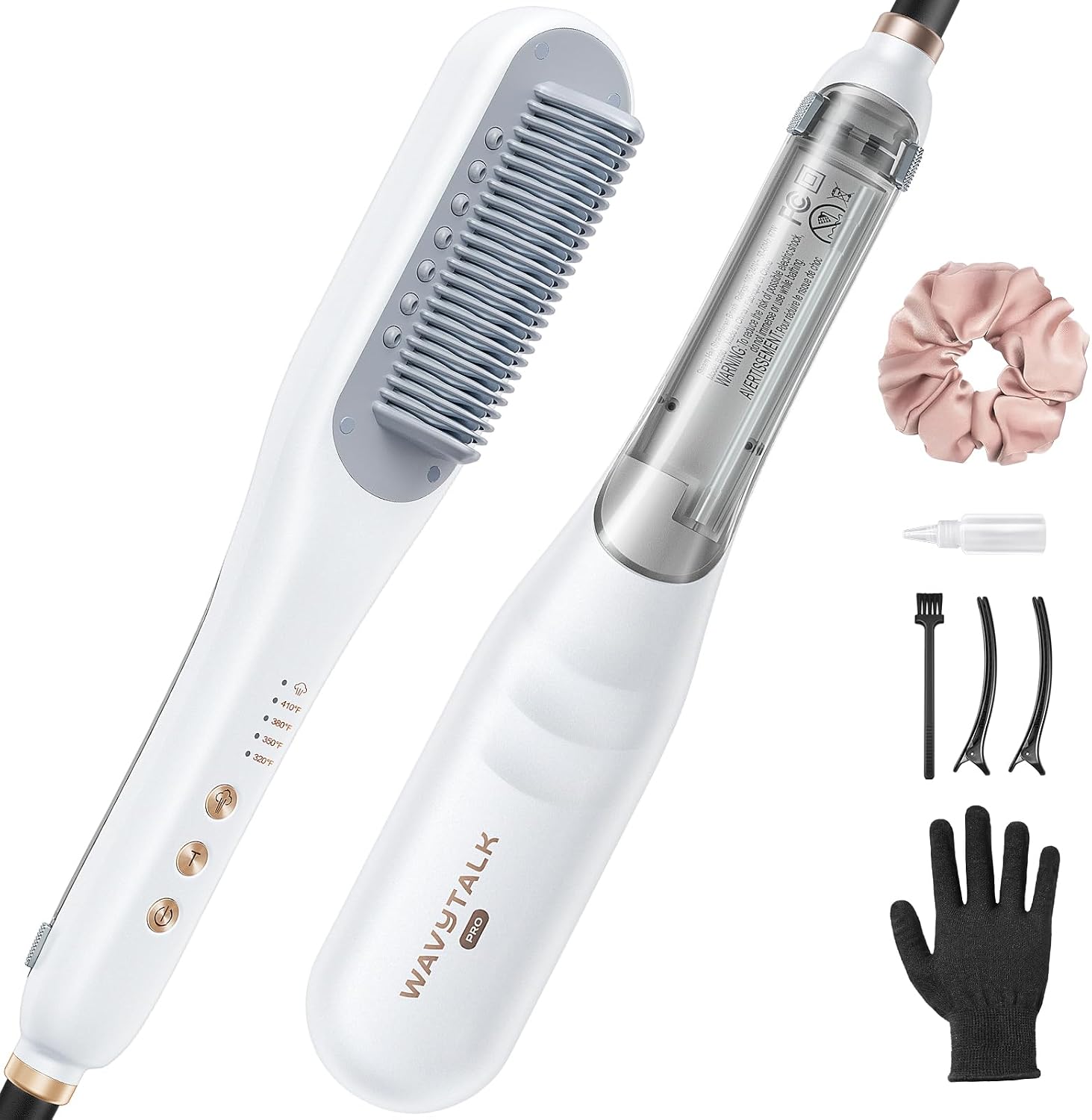 escova alisadora a vapor Wavytalk Steamline Pro 3 em 1